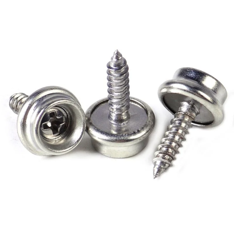 10 Sets Stainless Steel Tappin - مراجعة Snap Fastener Set وسعره