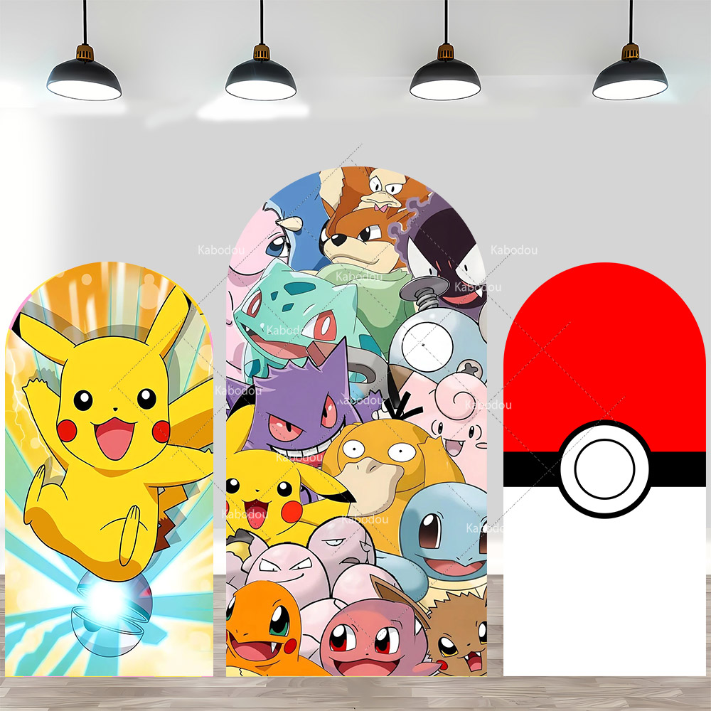 Pokemon Pikachu Backdrop Arch  - مراجعة Pokeball Cosplay Prop وسعره