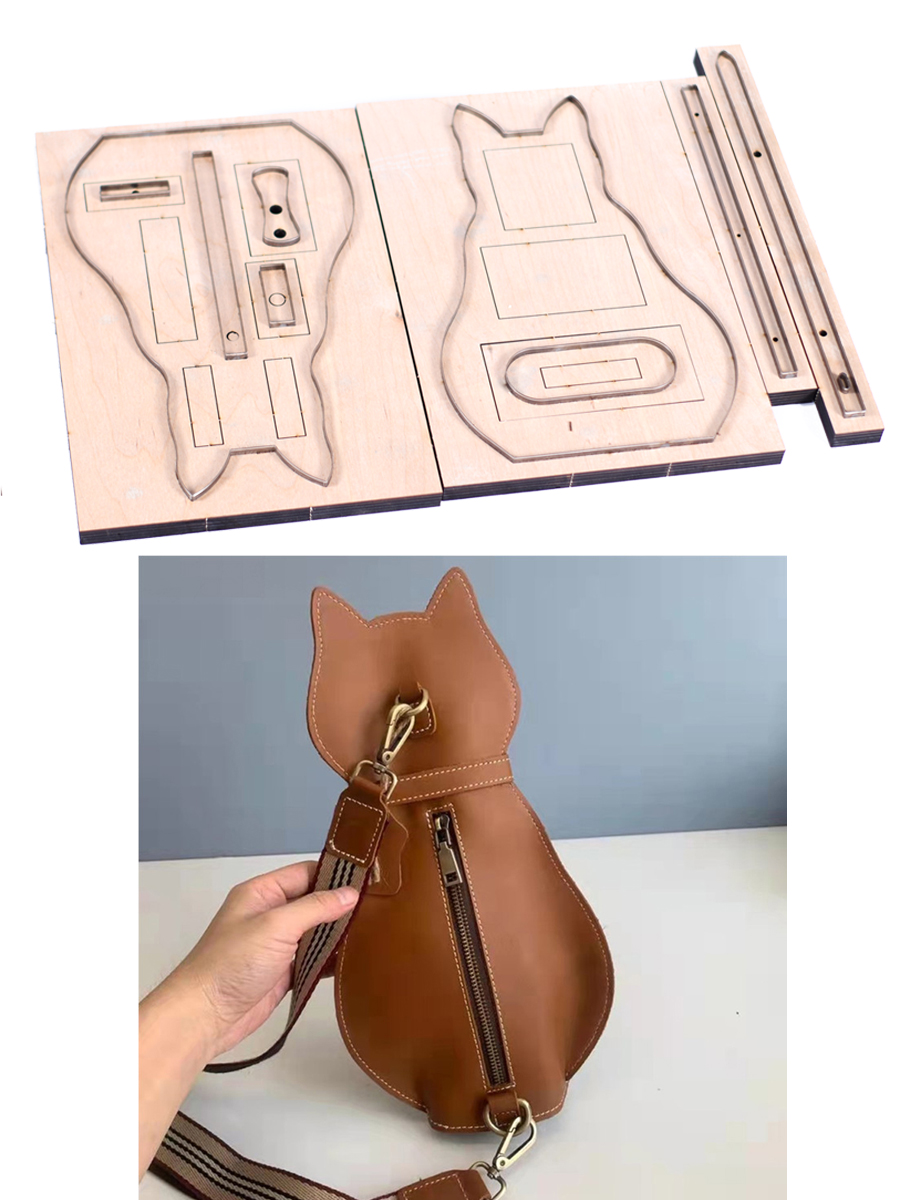 DIY leather craft cute cat che - مراجعة Craft Knife Set وسعره