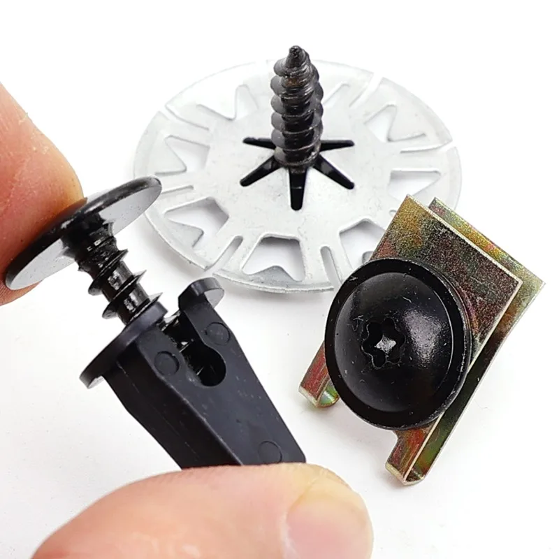 50pcs Car Engine Guard Panel M - مراجعة Snap Fastener Set وسعره