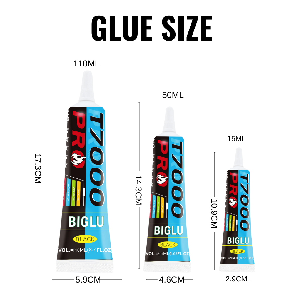 BIGLU T7000 PRO Glue Black Con - مراجعة Contact Cement Glue وسعره