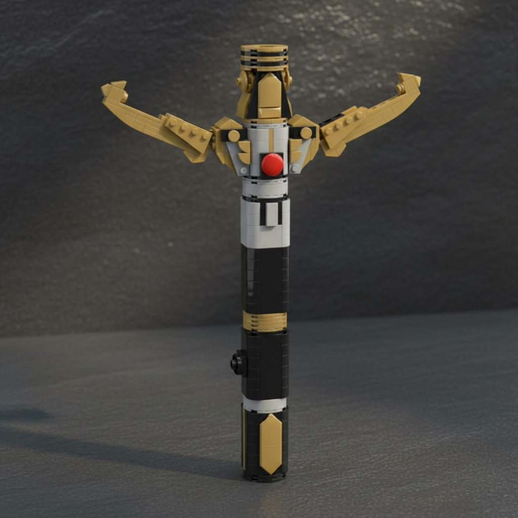 Sci-Fi Energy Sword Hilt MOC B - مراجعة Cosplay Prop Building وسعره