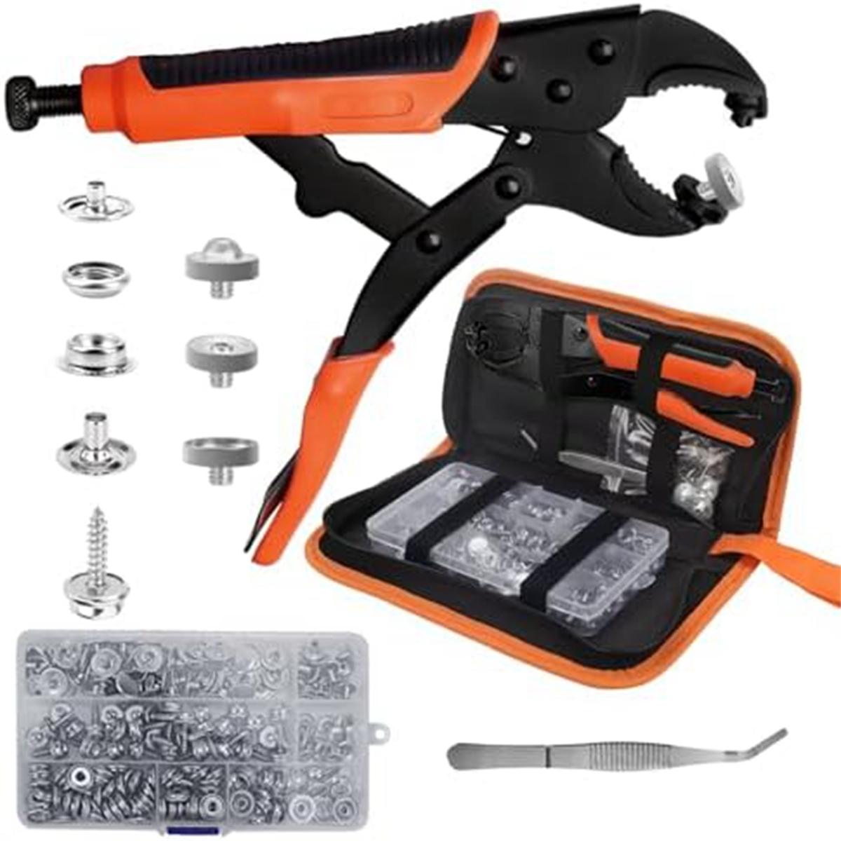 L33A_Heavy Duty Fastener Plier - مراجعة Snap Fastener Set وسعره