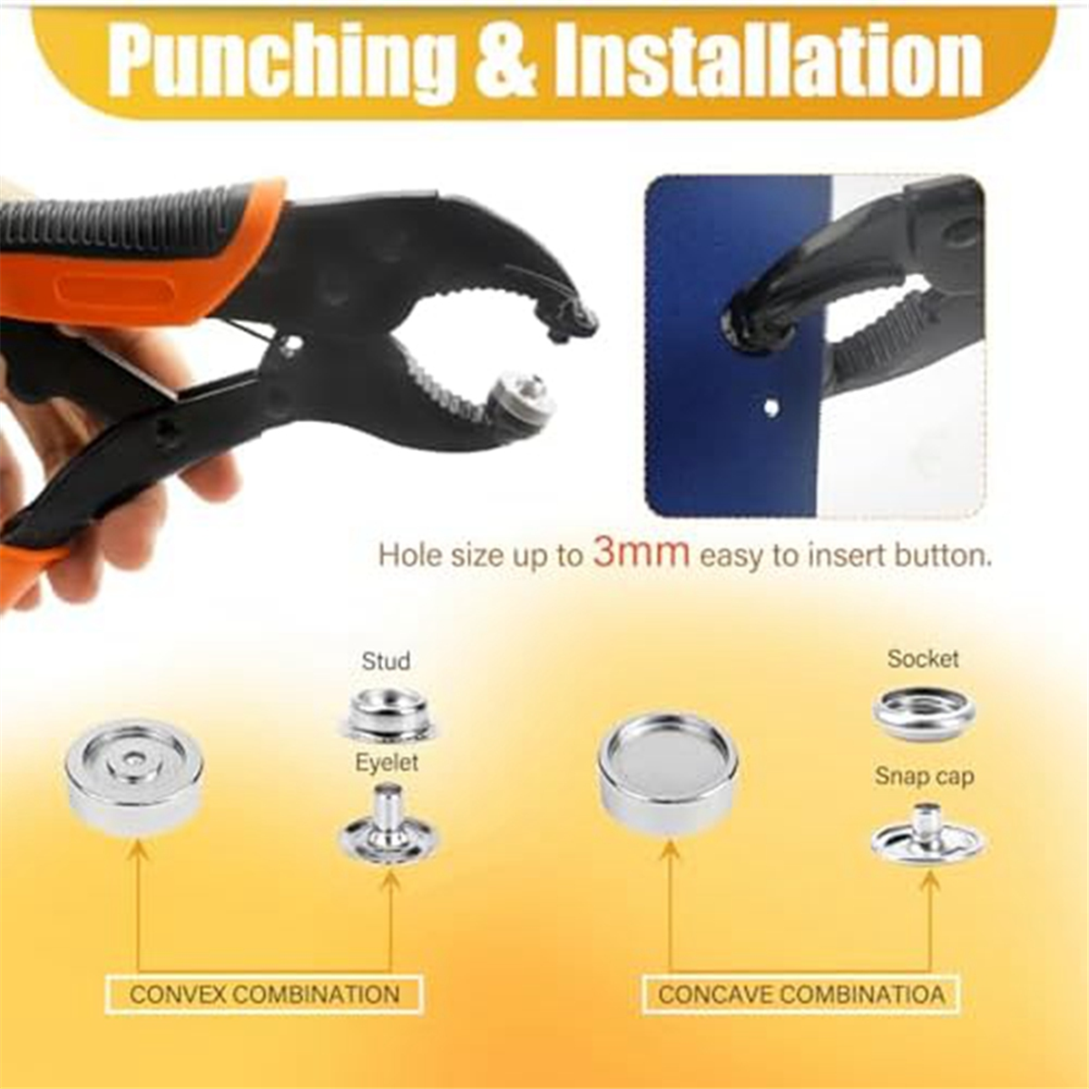 L33A_Heavy Duty Fastener Plier - مراجعة Snap Fastener Set وسعره