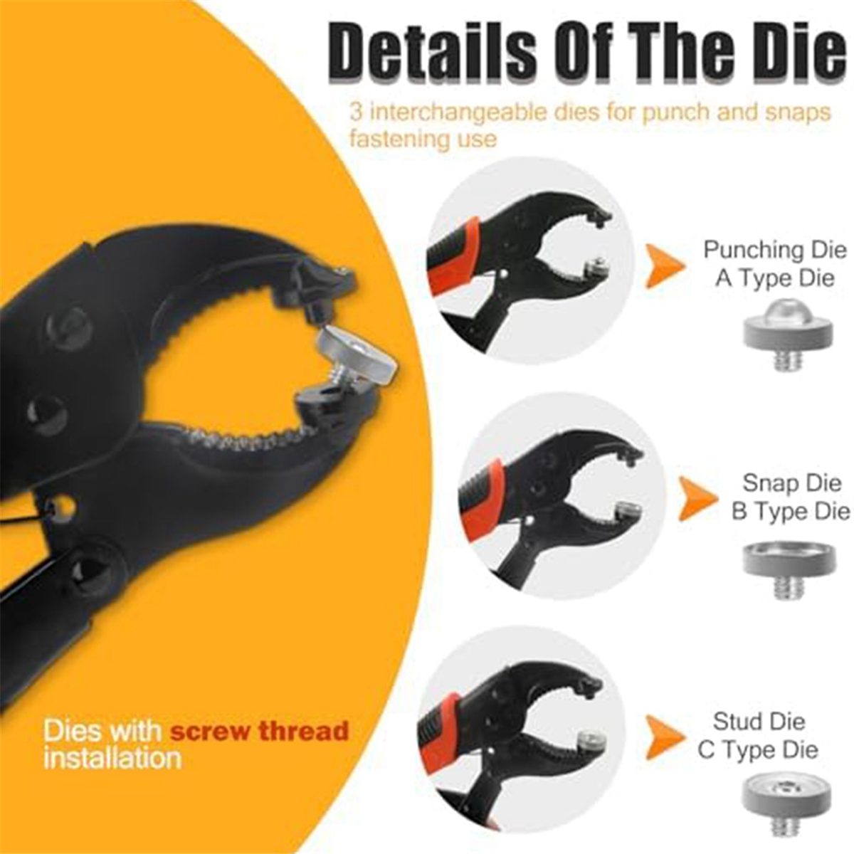 L33A_Heavy Duty Fastener Plier - مراجعة Snap Fastener Set وسعره