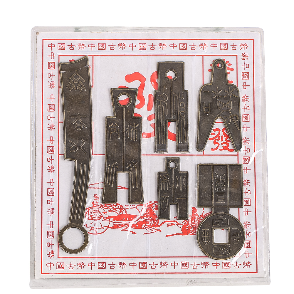 6pcs/set Ancient Chinese Knife - مراجعة Craft Knife Set وسعره