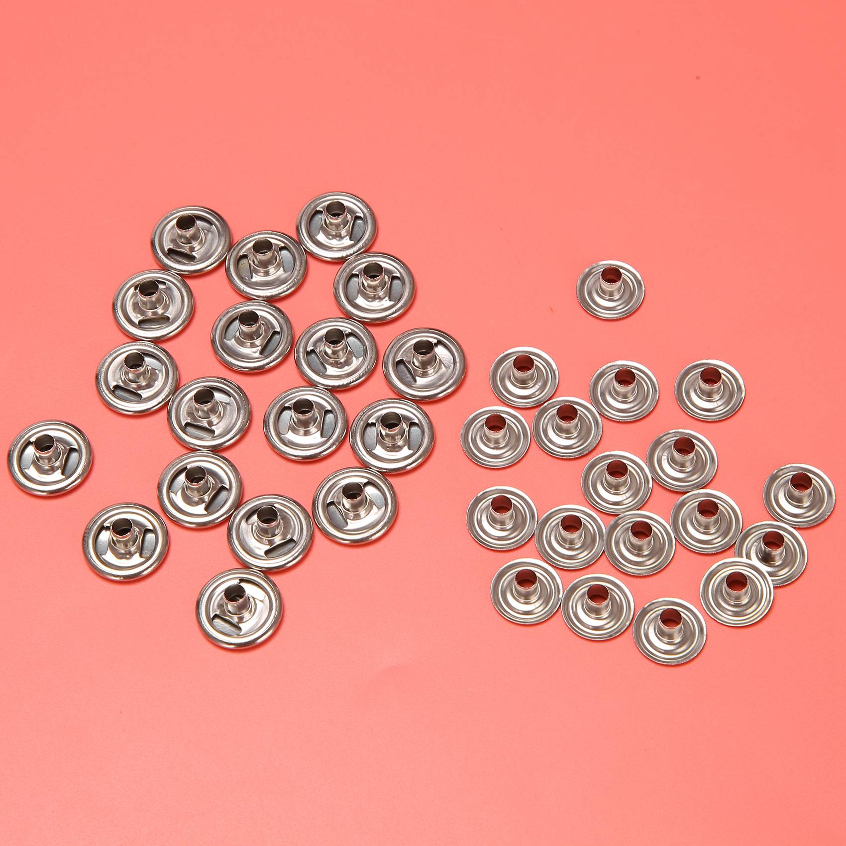 72Pcs 15MM Stainless Steel Fas - مراجعة Snap Fastener Set وسعره