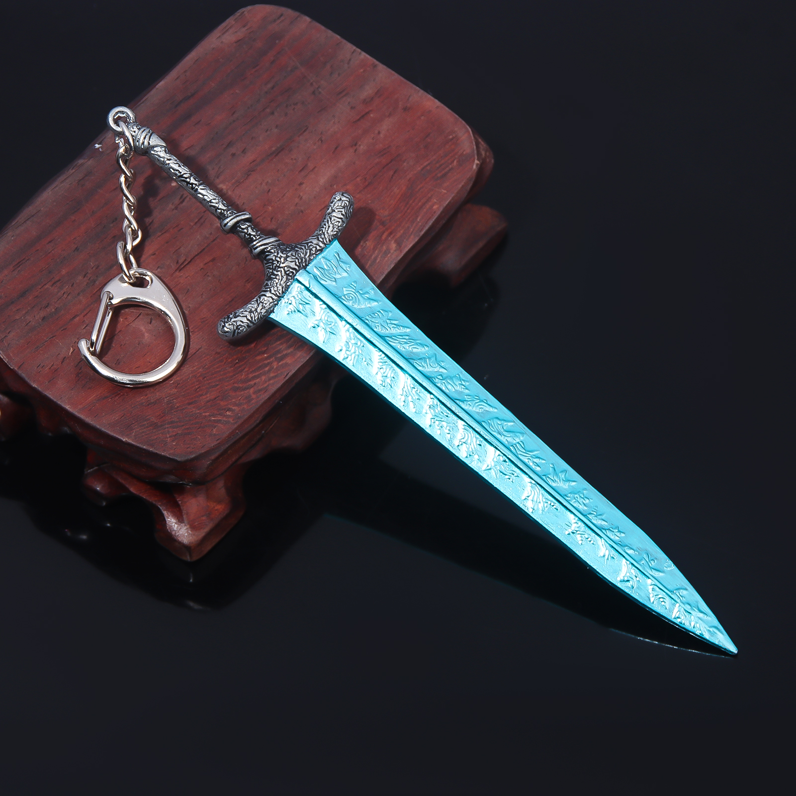 14cm Ring Dark Moon Greatswor  - مراجعة Bloodborne Cosplay Prop وسعره
