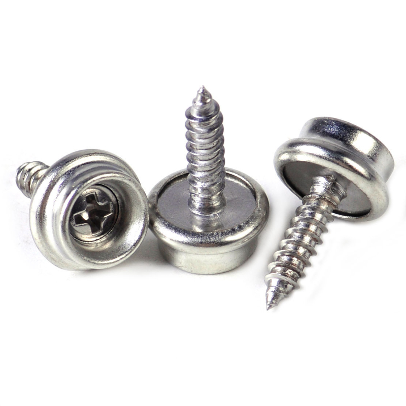 10 Sets Stainless Steel Tappin - مراجعة Snap Fastener Set وسعره