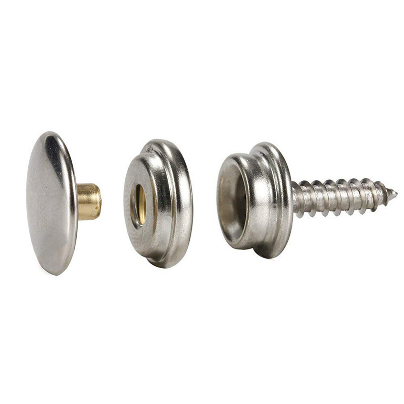 10 Sets Stainless Steel Tappin - مراجعة Snap Fastener Set وسعره
