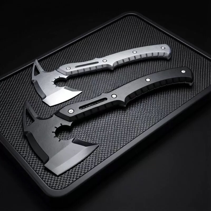 RE 9 Requiem Leon Tactical Axe - مراجعة Cosplay Prop Display وسعره
