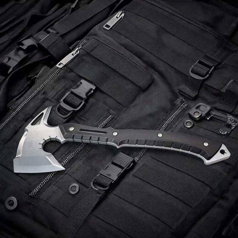 RE 9 Requiem Leon Tactical Axe - مراجعة Cosplay Prop Display وسعره