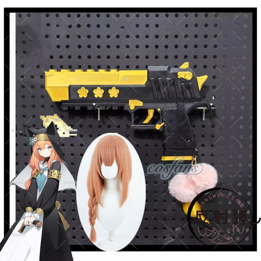 Anime Blue Archive Iochi Mari  - مراجعة Cosplay Prop Blueprints وسعره