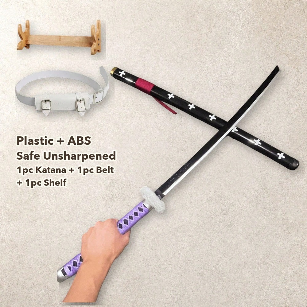 One Piece 39Inch Black Purple  - مراجعة Cosplay Prop Display وسعره
