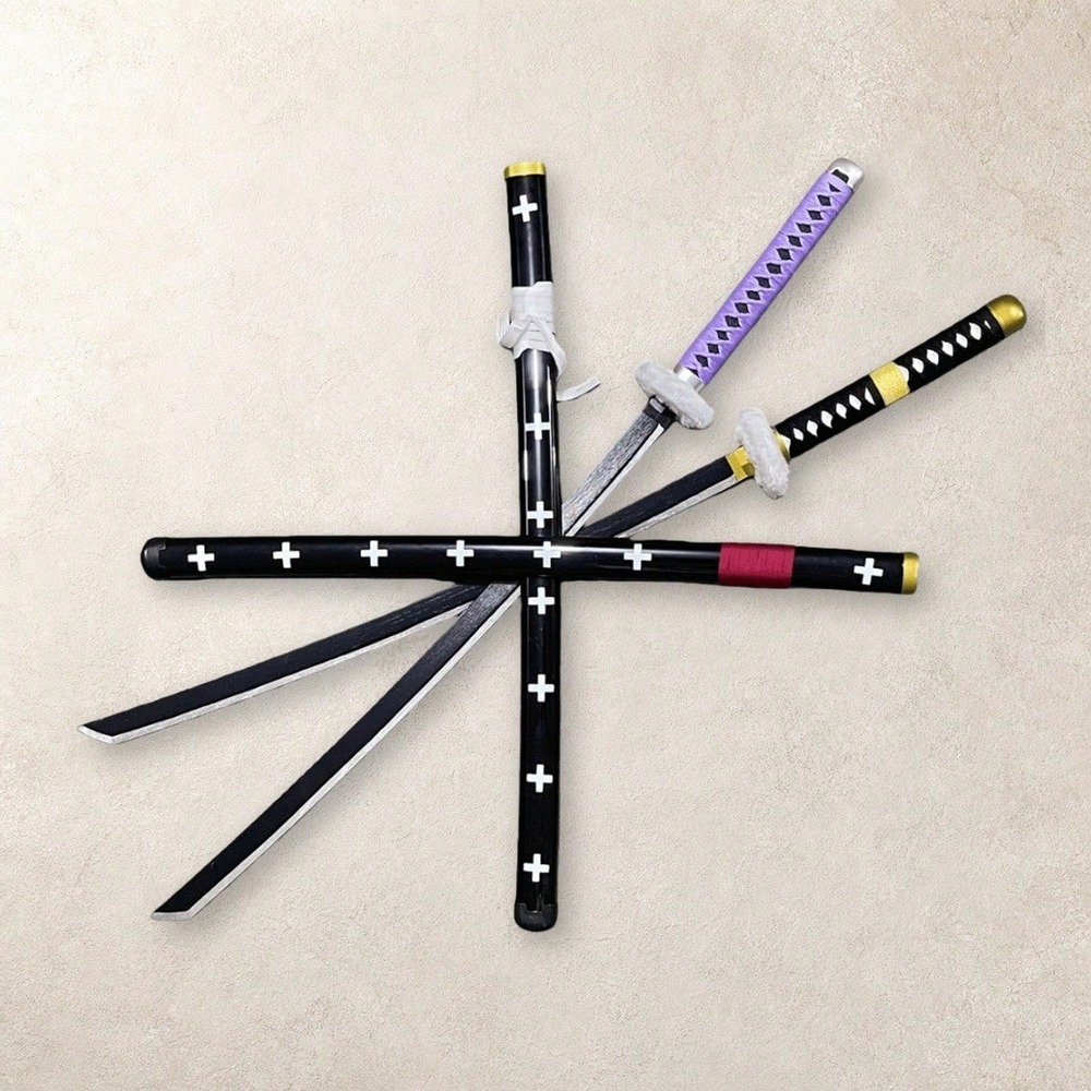 One Piece 39Inch Black Purple  - مراجعة Cosplay Prop Display وسعره