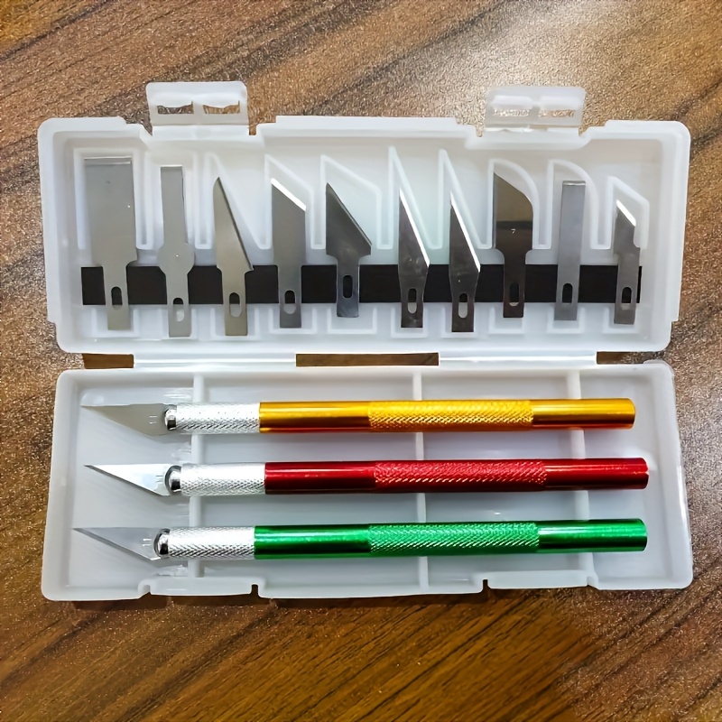 13pcs Aluminum Alloy Engraving - مراجعة Craft Knife Set وسعره