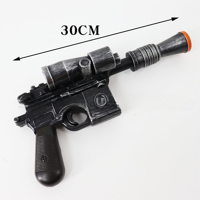 SW Han Solo Hand Gun Simulatio - مراجعة Cosplay Prop Pistol وسعره