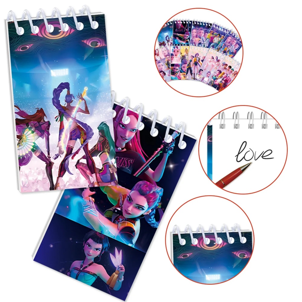 2026 10pcs Mini Notebook Set 2 - مراجعة Cosplay Prop Book وسعره