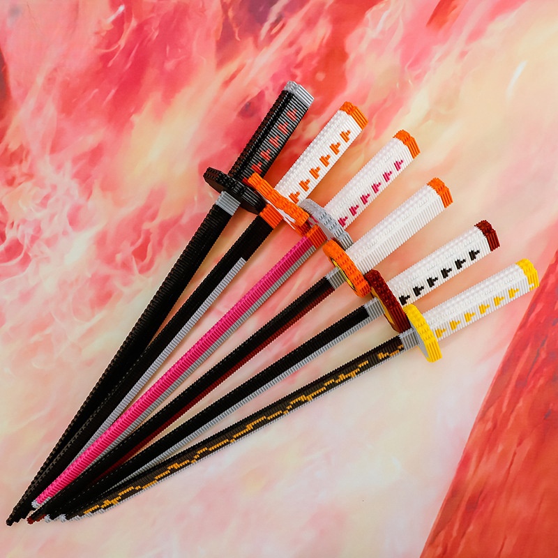 Real Demon Slayer Katana Splic - مراجعة Cosplay Prop Building وسعره