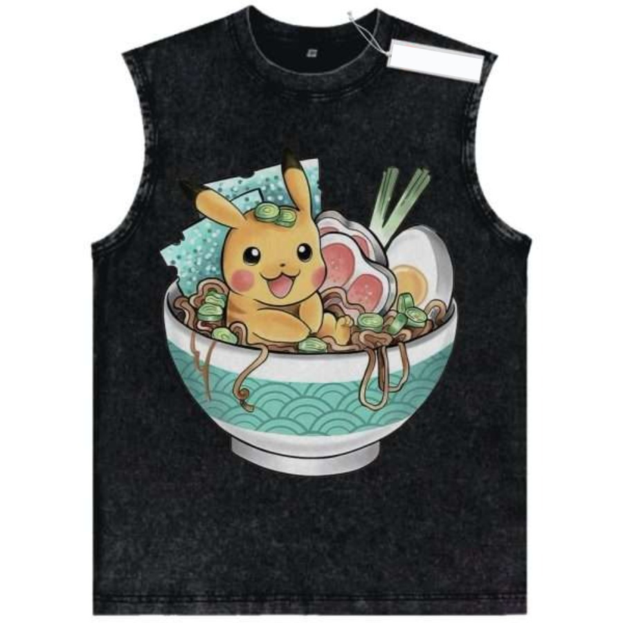 Vintage Washed Pokemon Tank To - مراجعة Pokeball Cosplay Prop وسعره