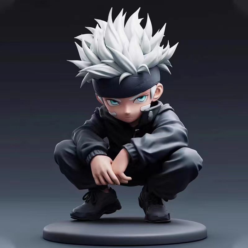 Jujutsu Kaisen figure - crouch - مراجعة Cosplay Prop Display وسعره
