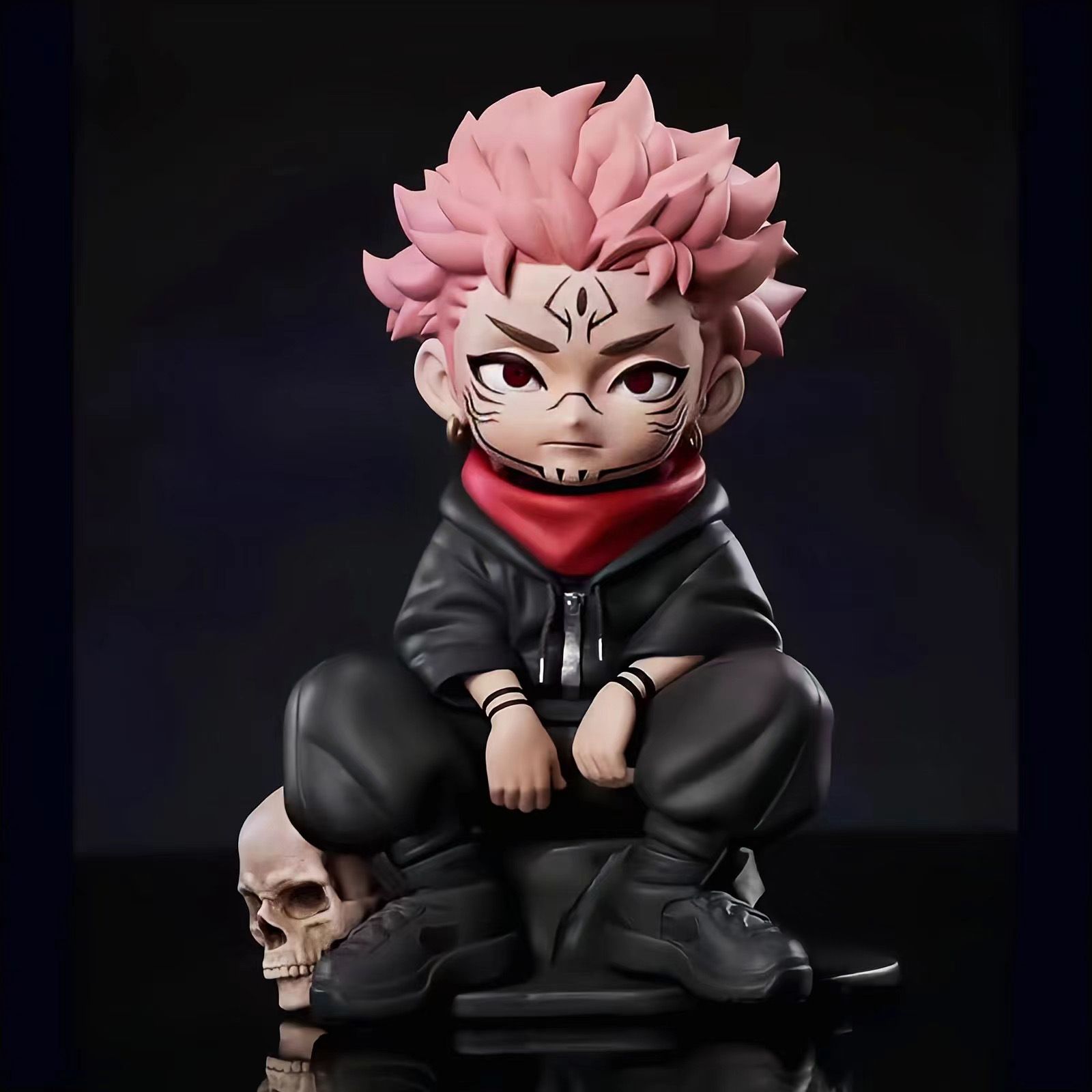 Jujutsu Kaisen figure - crouch - مراجعة Cosplay Prop Display وسعره