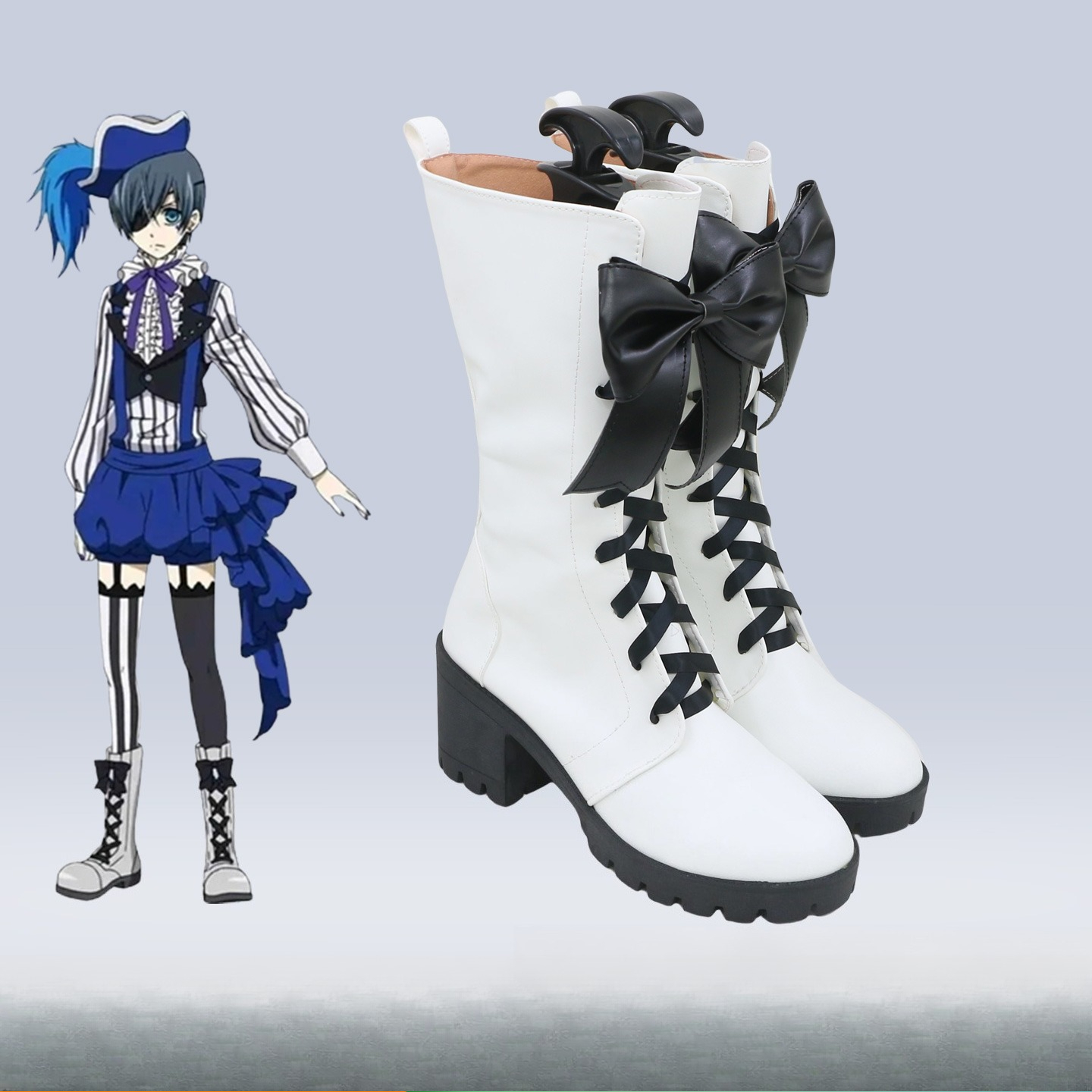 Anime Shoes Kuroshitsuji Book  - مراجعة Cosplay Prop Book وسعره