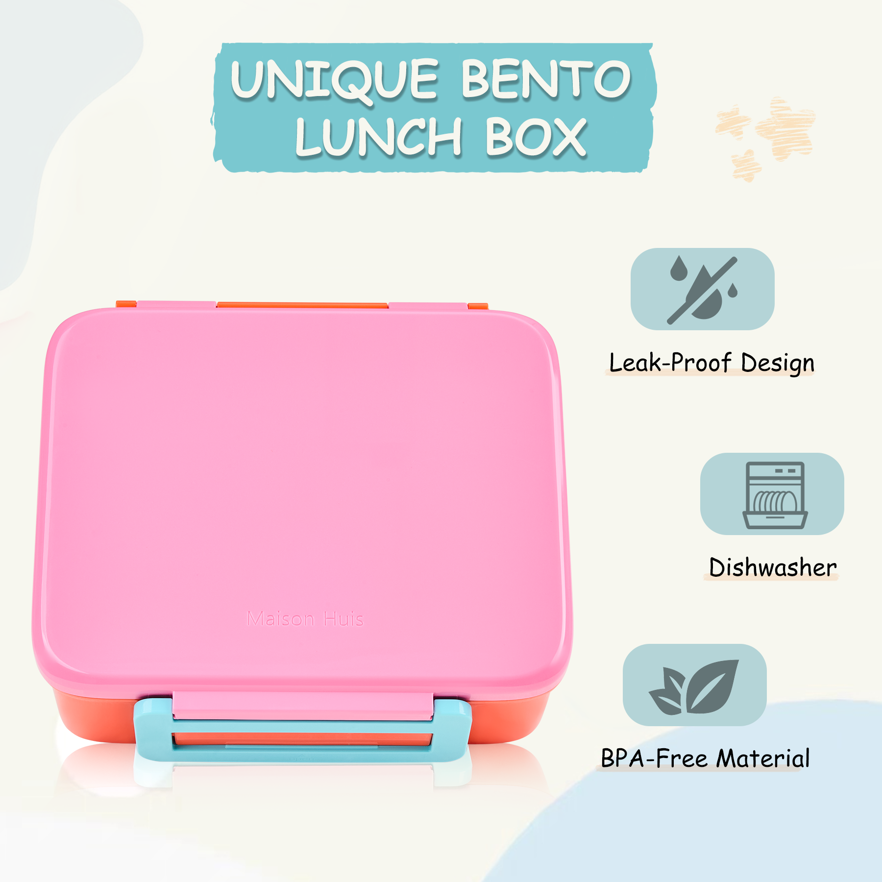 Bento Lunch Box for Kids with  - مراجعة Worbla Thermoplastic وسعره