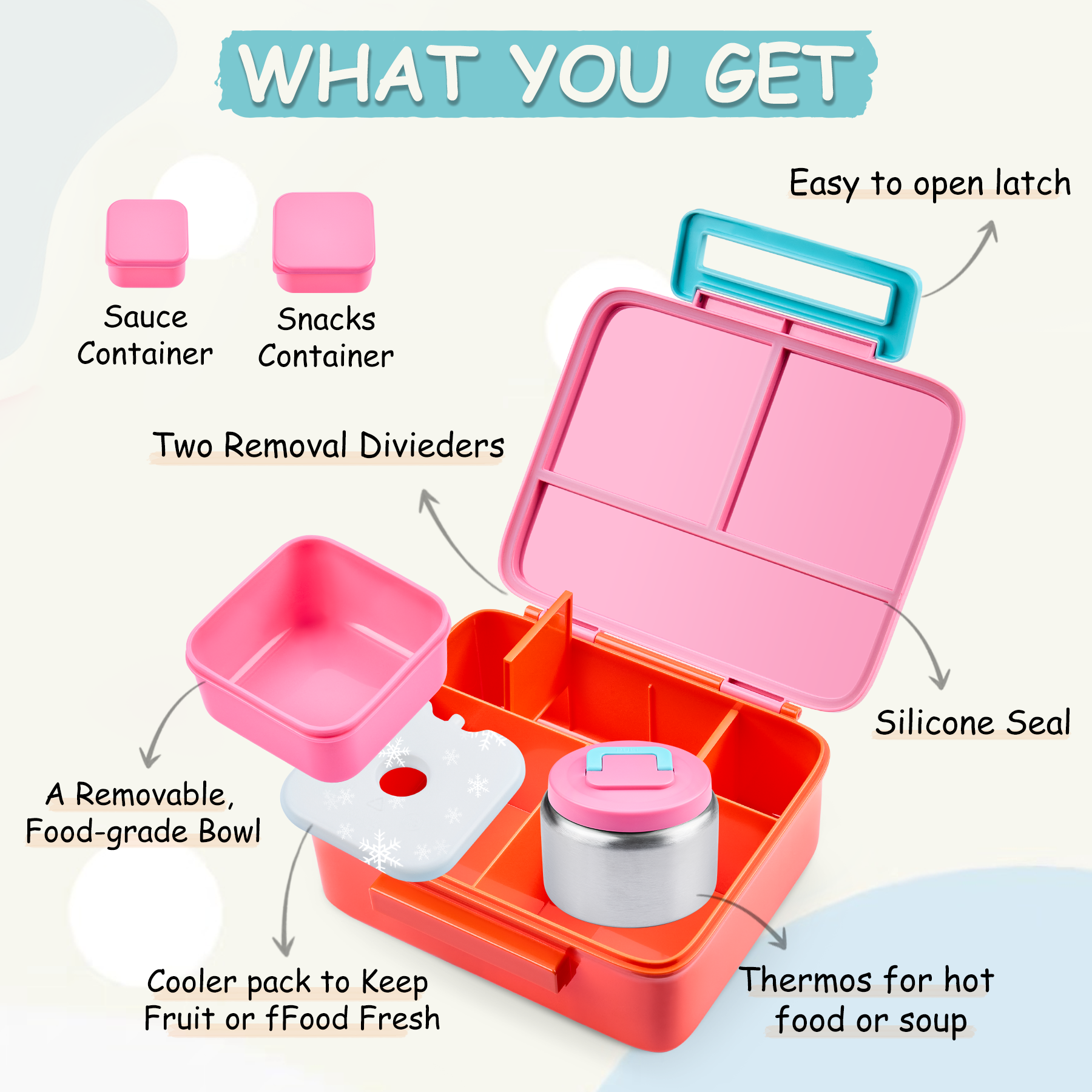 Bento Lunch Box for Kids with  - مراجعة Worbla Thermoplastic وسعره