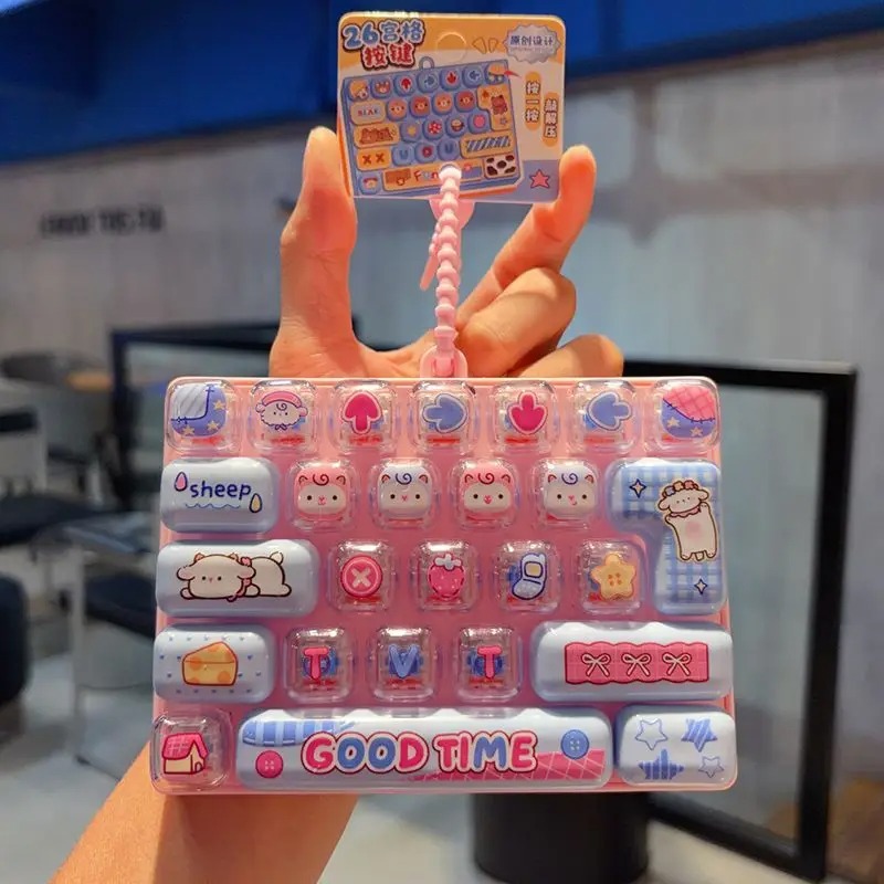 *Candy Color Keycap Keychain C - مراجعة Cosplay Fire Prop وسعره