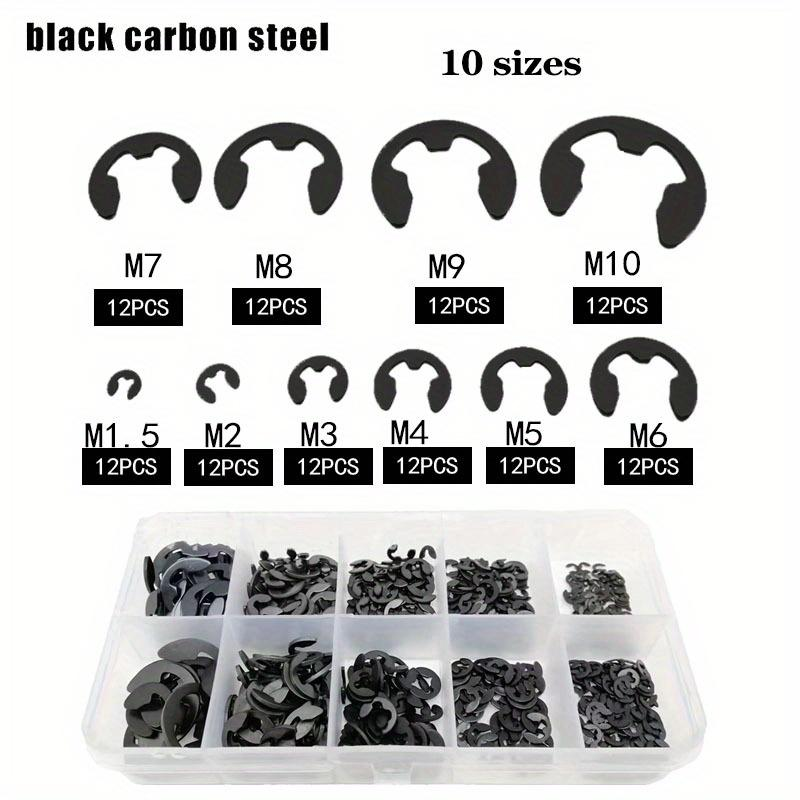 120PCS Black Stainless Steel R - مراجعة Snap Fastener Set وسعره