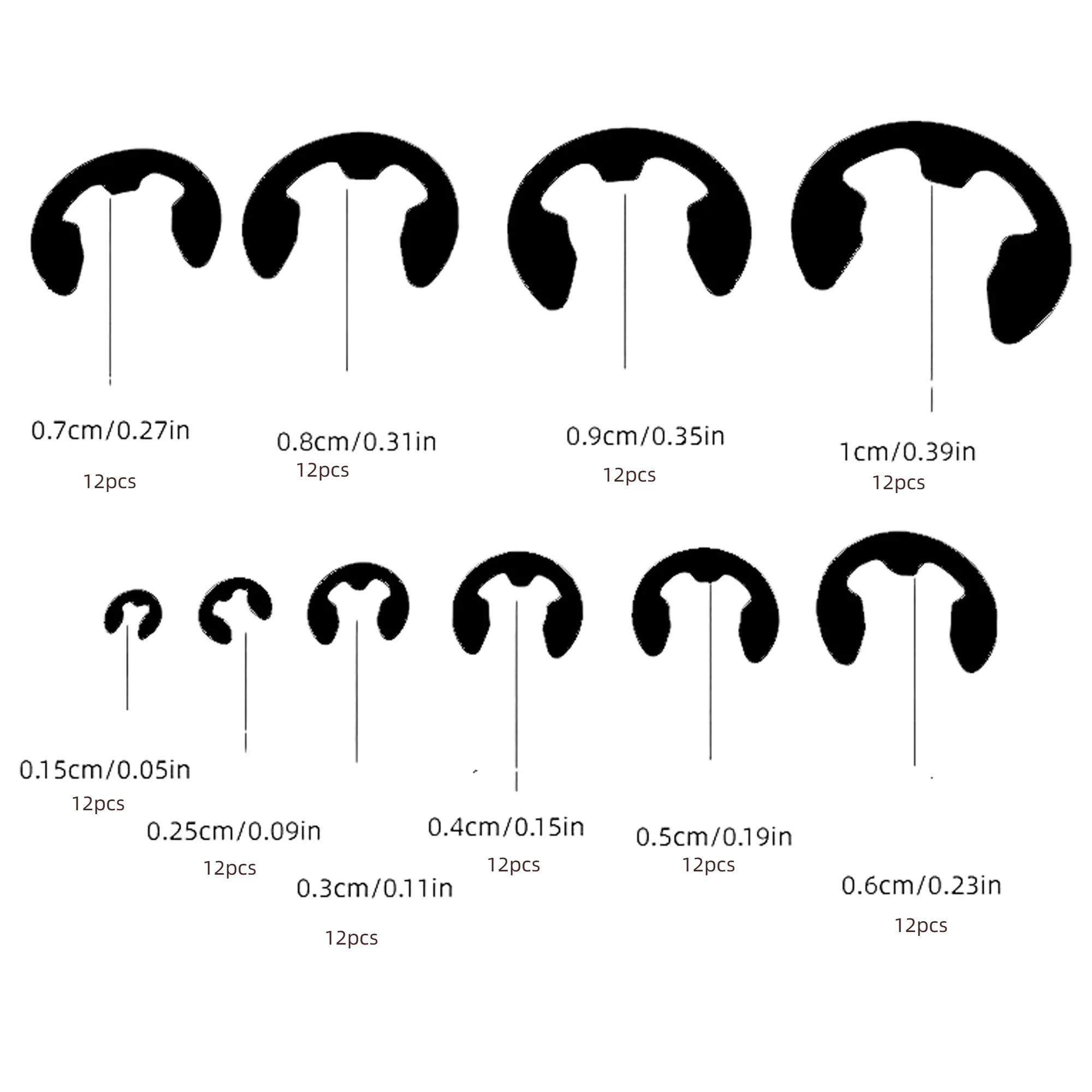 120PCS Black Stainless Steel R - مراجعة Snap Fastener Set وسعره