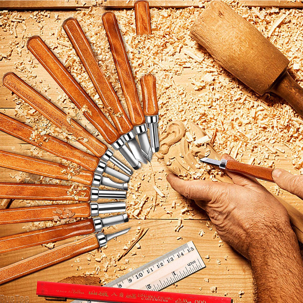 12Pcs SK2 Woodworking Carving  - مراجعة Craft Knife Set وسعره