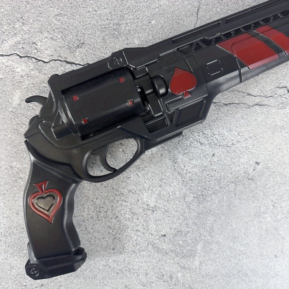 15inch PU Pistol Spades Gun Ka - مراجعة Cosplay Prop Pistol وسعره
