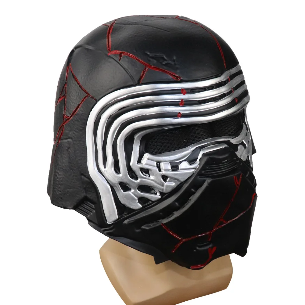Anime Kylo Ren Helmet Cosplay  - مراجعة Cosplay Material For Prop وسعره