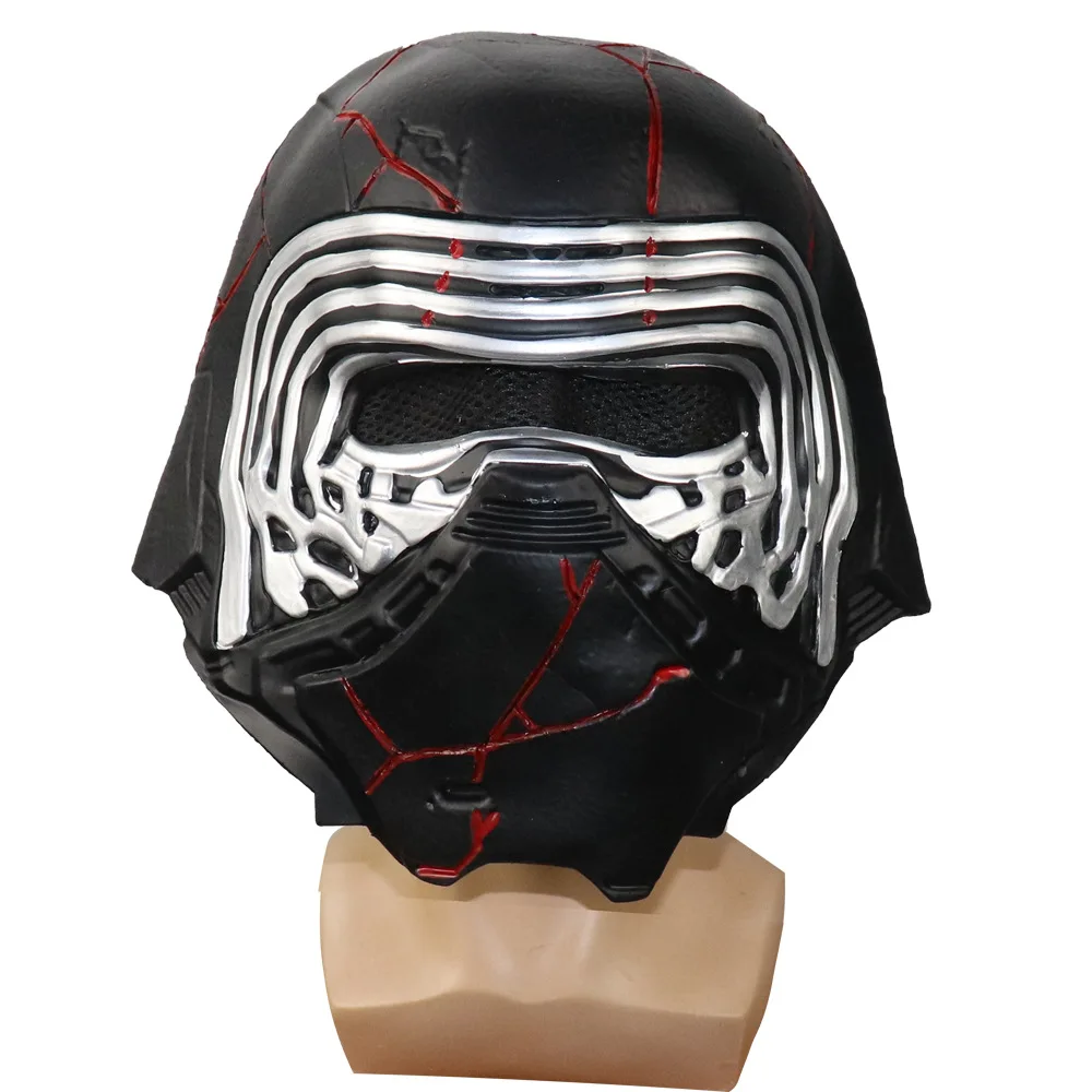 Anime Kylo Ren Helmet Cosplay  - مراجعة Cosplay Material For Prop وسعره