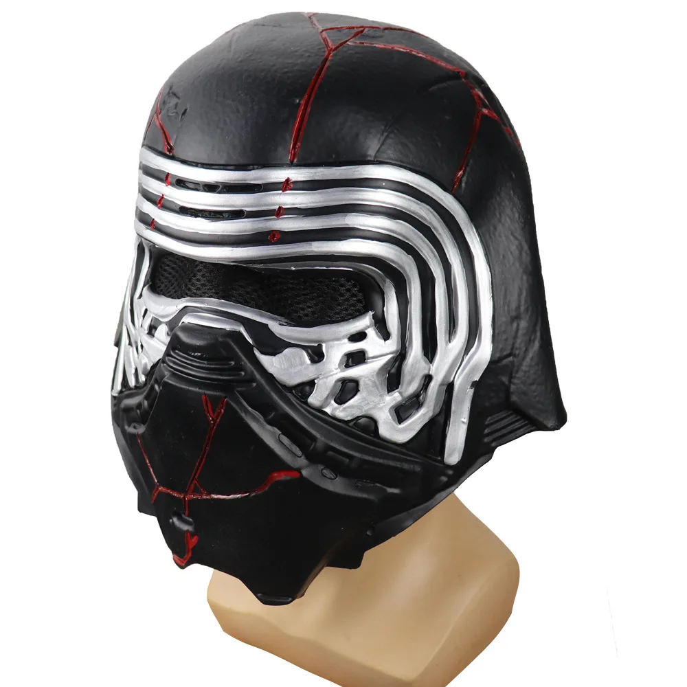 Anime Kylo Ren Helmet Cosplay  - مراجعة Cosplay Material For Prop وسعره