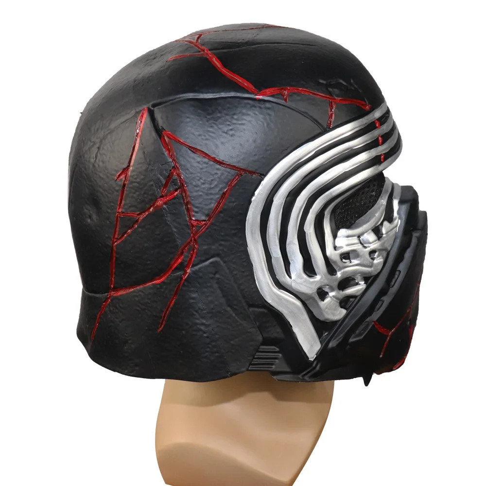 Anime Kylo Ren Helmet Cosplay  - مراجعة Cosplay Material For Prop وسعره