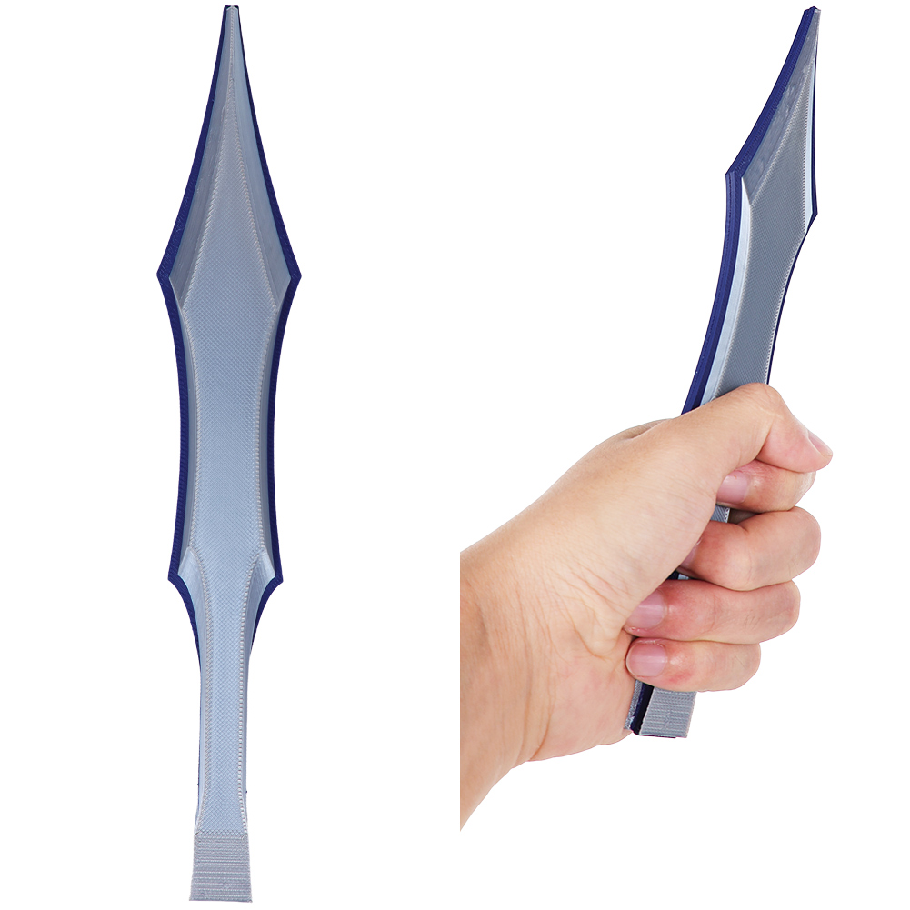 Anime Kitana Cosplay MK Blue H - مراجعة Cosplay Prop Blueprints وسعره
